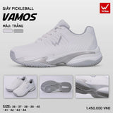 WIKA Genuine Wika Vamos x Quang Duong Pickleball Shoes, Soft Eva Sole, Grip Sole