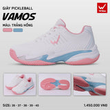 WIKA Genuine Wika Vamos x Quang Duong Pickleball Shoes, Soft Eva Sole, Grip Sole