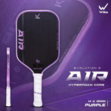 WIKA QD Air 2 Pickleball Paddle 16mm | Quang Duong Signature | T700 Carbon Fibre | High Spin Professional Paddle