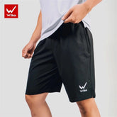 WIKA Men's Sweat-Absorbent Shorts with Convenient Zipper Pockets