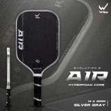 WIKA QD Air 2 Pickleball Paddle 16mm | Quang Duong Signature | T700 Carbon Fibre | High Spin Professional Paddle