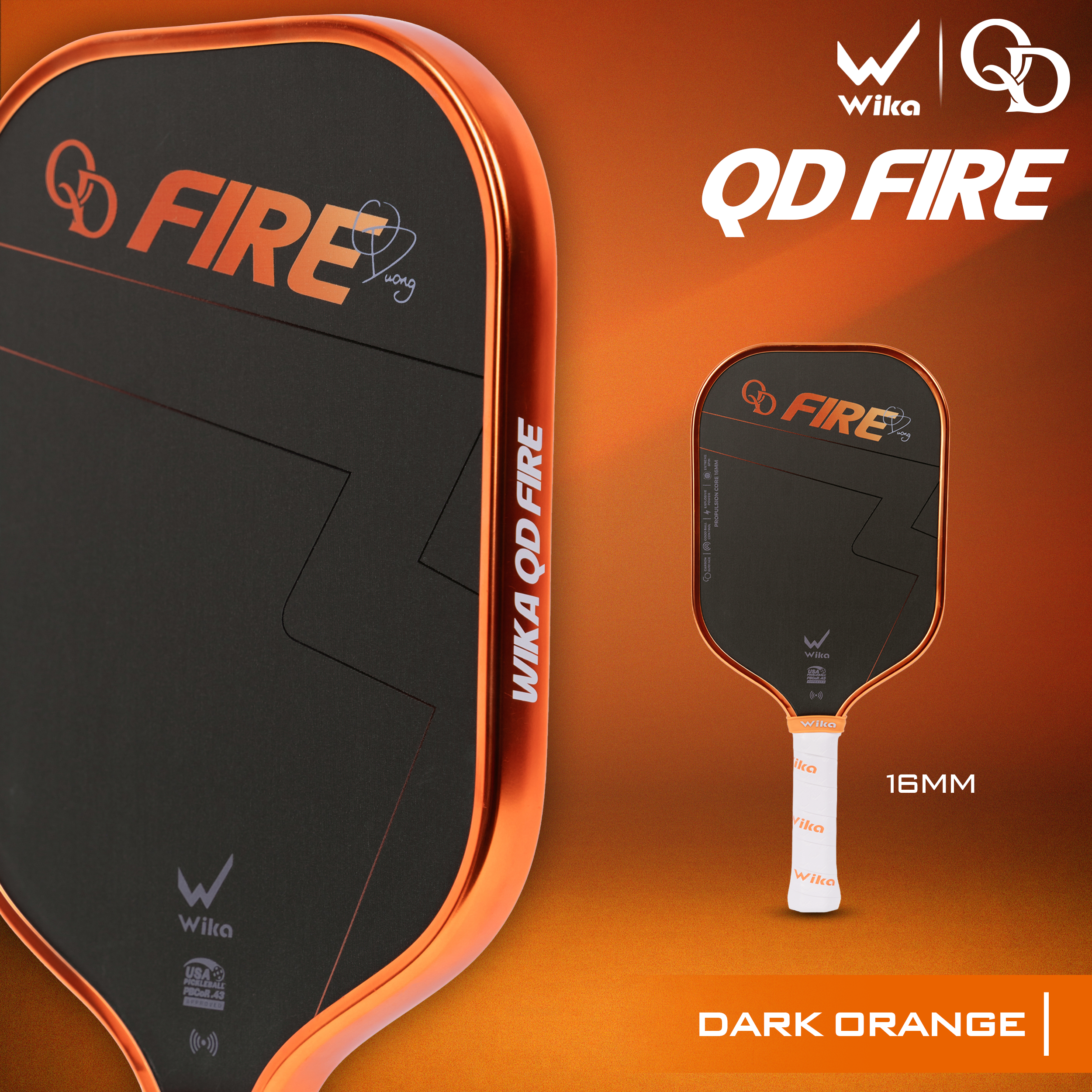 WIKA QD FIRE PADDLE 16MM / 14MM