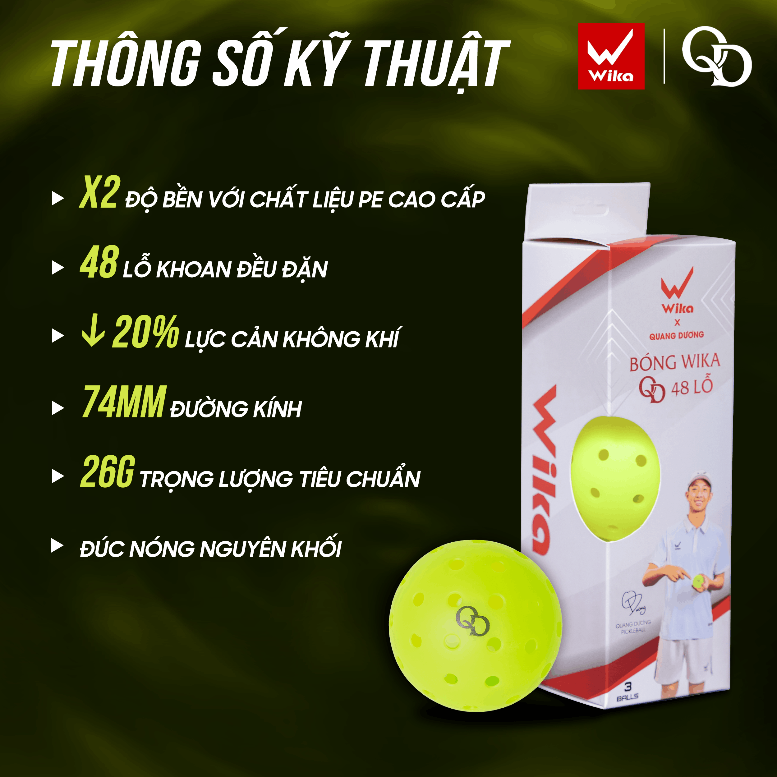 WIKA QD 48 HOLE BALL