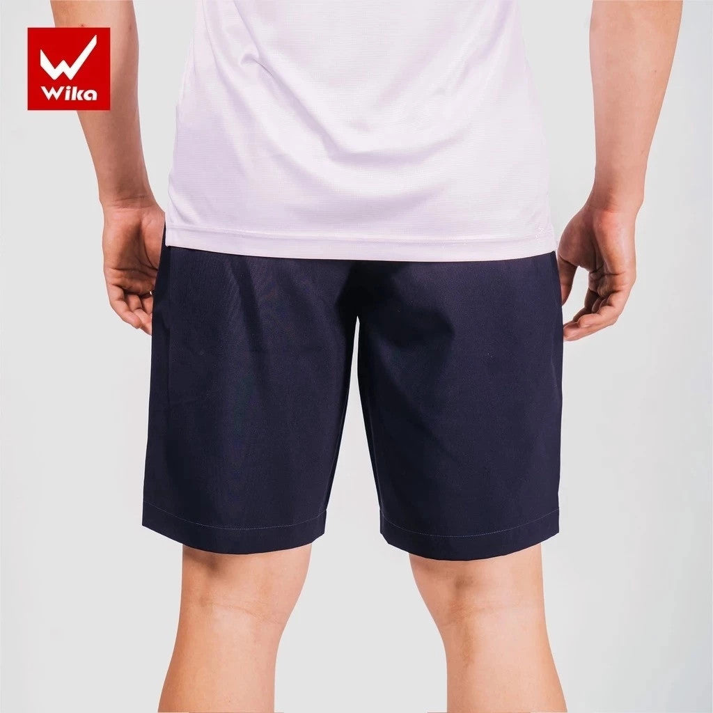 WIKA Men's Sweat-Absorbent Shorts with Convenient Zipper Pockets