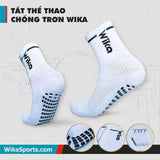 WIKA Premium Grip Socks Anti Slip Breathable Sports Socks for Pickleball & Training