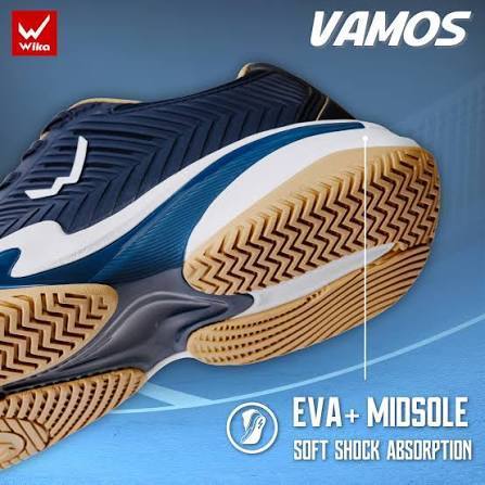WIKA Genuine Wika Vamos x Quang Duong Pickleball Shoes, Soft Eva Sole, Grip Sole